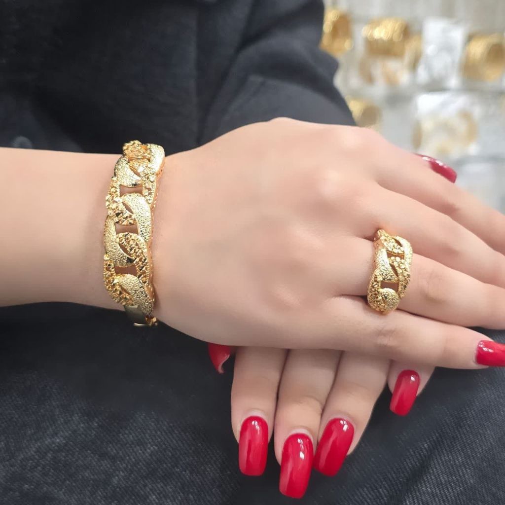 تکدست و انگشتر YSX کد 2168 - خرید آنلاین از گالری آداس